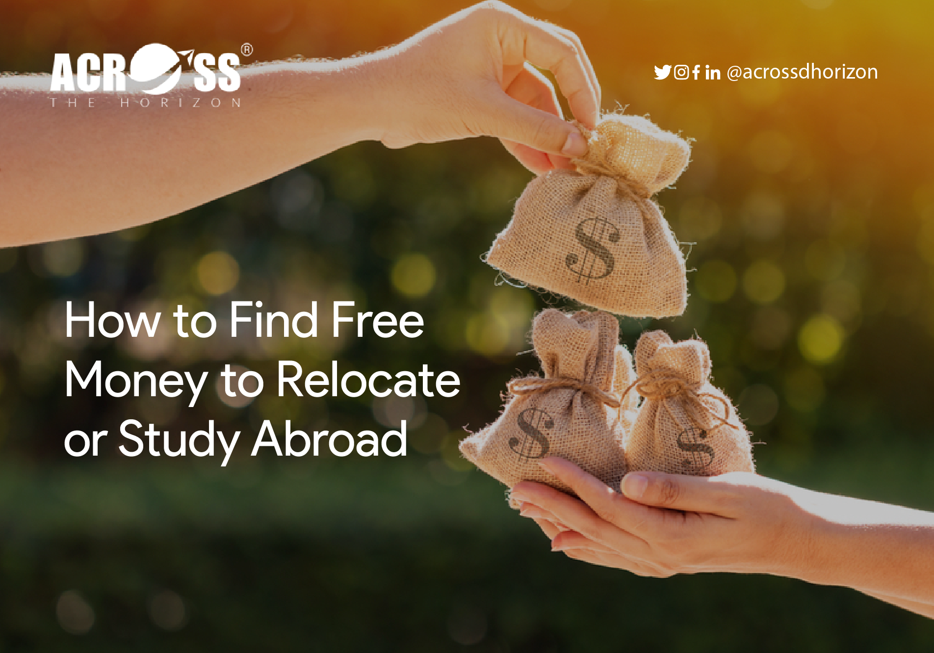How to find free money to relocate or study abroad Study Abroad