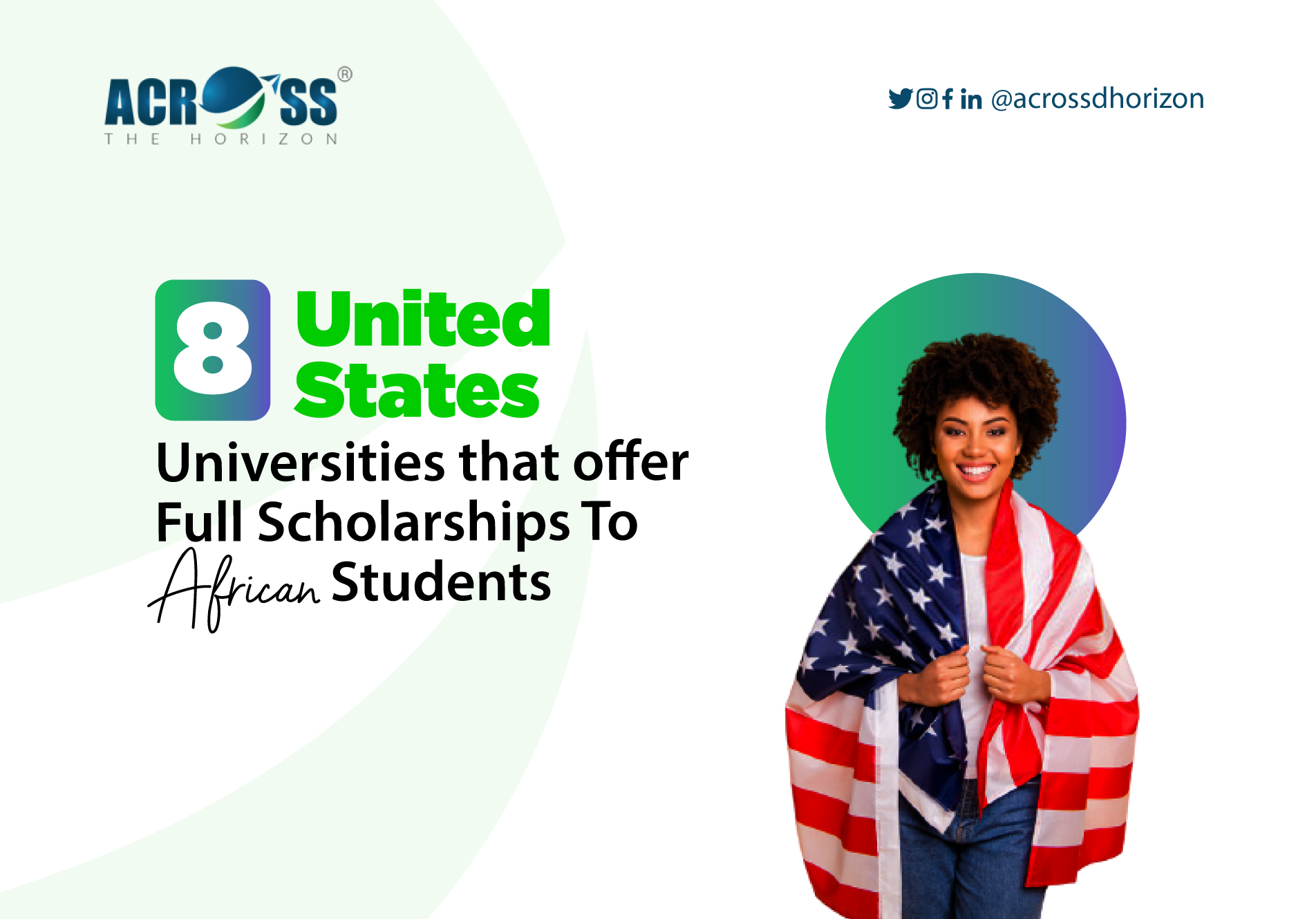 8 United States Universities That Offer Full Scholarships To African 